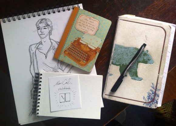 Marian's sketchbooks!